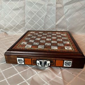 Hand Carved Wooden Chess Set